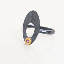 Load image into Gallery viewer, Pink Sapphire Portal Ring