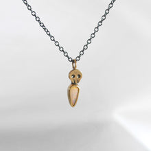 Load image into Gallery viewer, Opal Skull Necklace