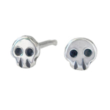 Load image into Gallery viewer, Little Skull Earring Pair