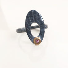 Load image into Gallery viewer, Pink Sapphire Portal Ring
