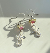 Load image into Gallery viewer, Tourmaline Drop Earrings