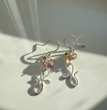 Load image into Gallery viewer, Tourmaline Drop Earrings