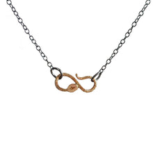 Load image into Gallery viewer, Petite Infinity Viper Necklace
