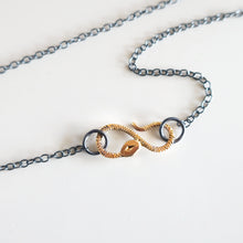 Load image into Gallery viewer, Petite Infinity Viper Necklace