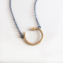 Load image into Gallery viewer, Crescent Viper Necklace