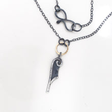 Load image into Gallery viewer, Feather of Ma'at Necklace