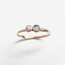 Load image into Gallery viewer, Opal and Diamond Ring