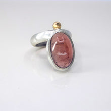 Load image into Gallery viewer, Pink Tourmaline Nova Ring