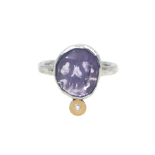Load image into Gallery viewer, Amethyst Skull Ring