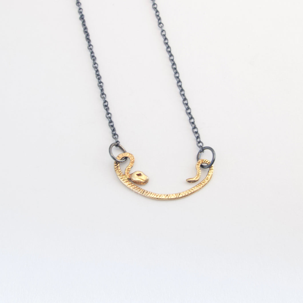 Golden Viper Necklace