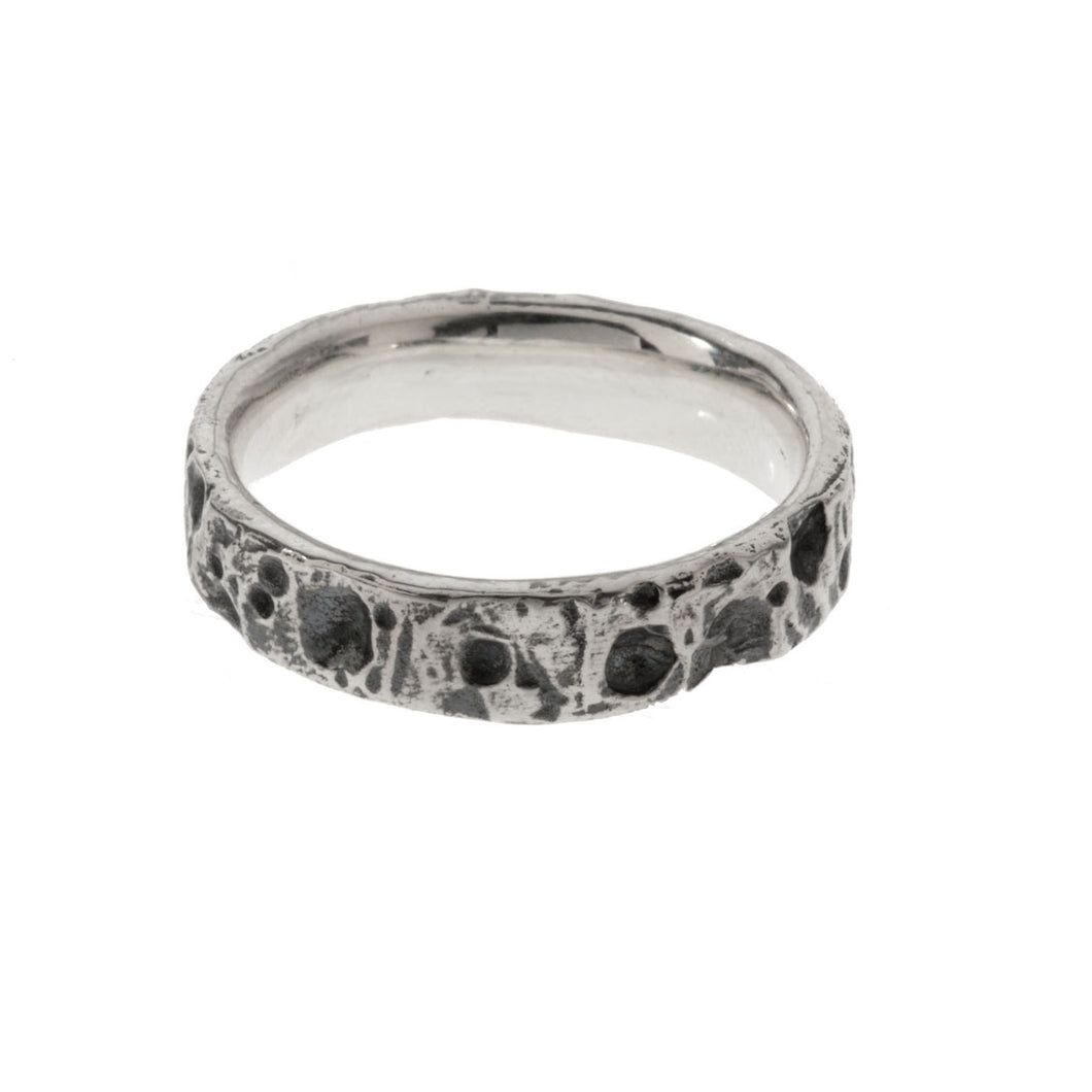 CRATERED MOON RING-WIDE