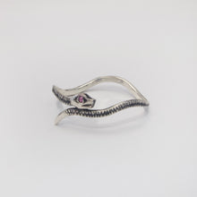 Load image into Gallery viewer, Pink Sapphire Viper Ring
