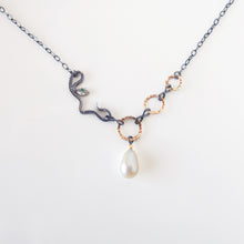 Load image into Gallery viewer, Pearl Viper Necklace

