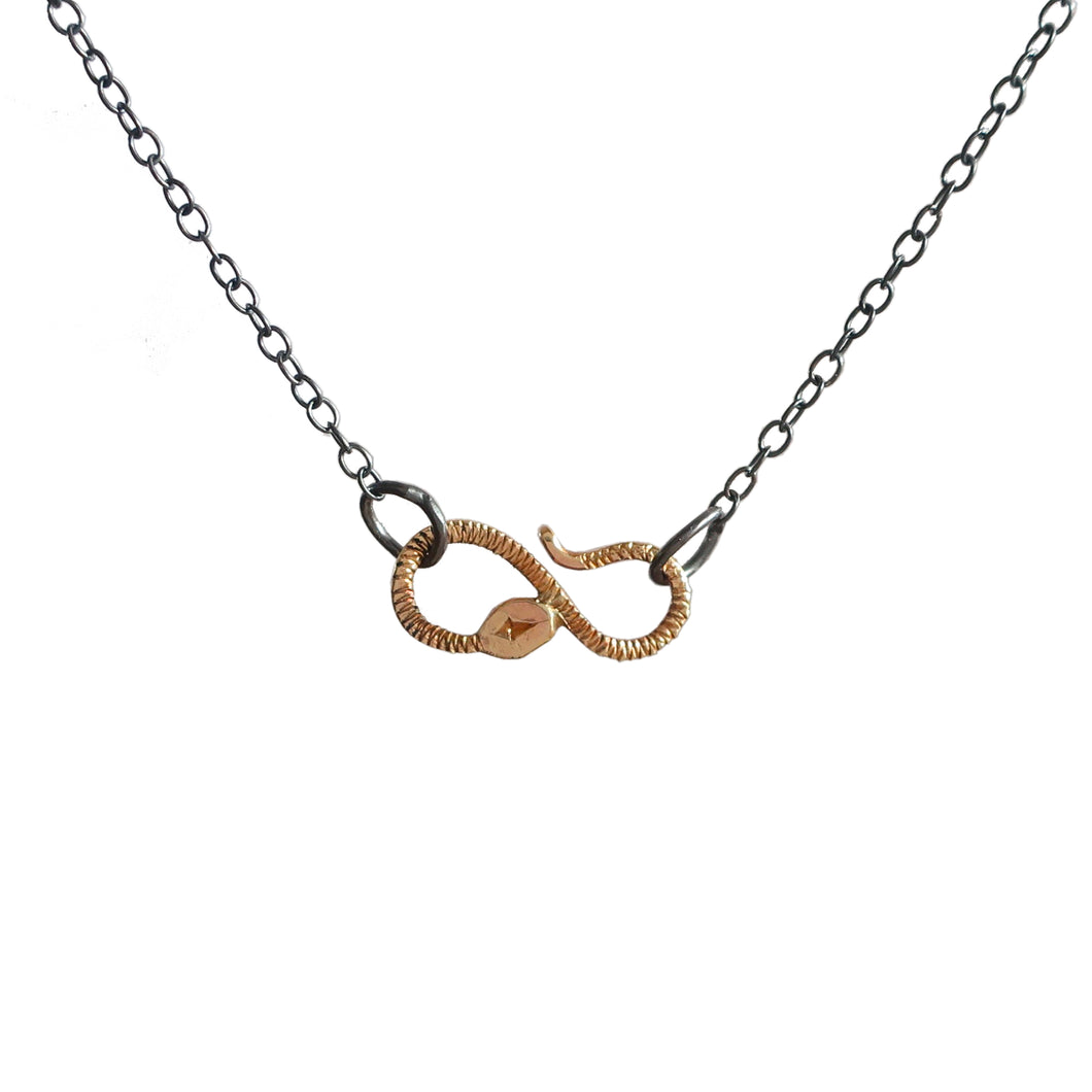 Petite Infinity Viper Necklace