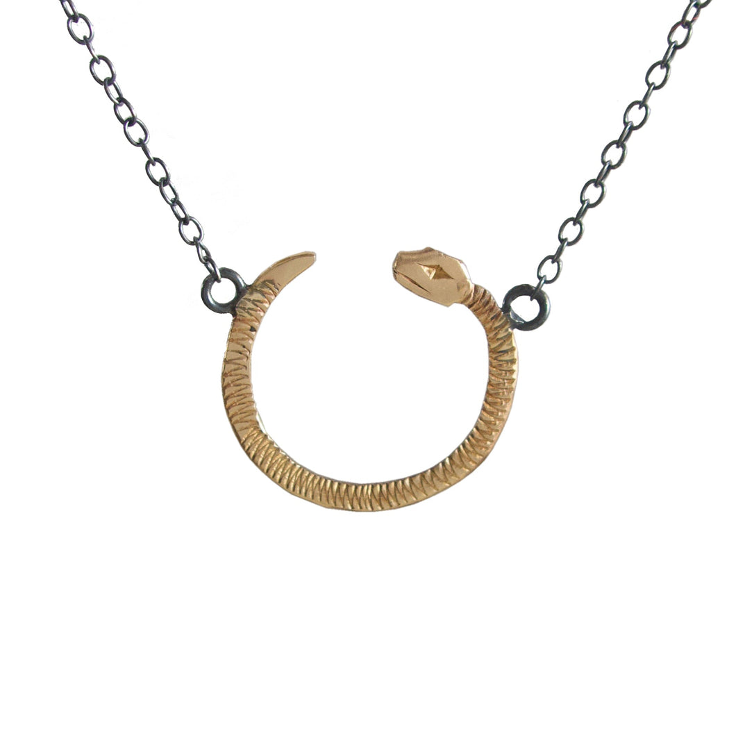 Crescent Viper Necklace
