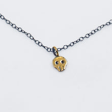 Load image into Gallery viewer, Mini Skull Necklace
