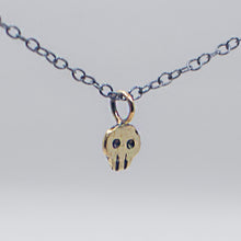 Load image into Gallery viewer, Mini Skull Necklace
