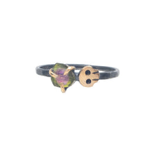 Load image into Gallery viewer, Tourmaline Skull Ring
