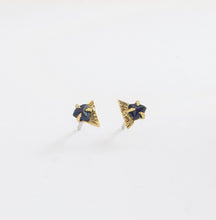 Load image into Gallery viewer, Black Spinel Earring
