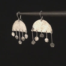 Load and play video in Gallery viewer, RAINFALL EARRINGS
